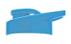 Garyline® Flair Tritan® Bottle with Drink-Thru Lid - 26 oz. - Cyan lid